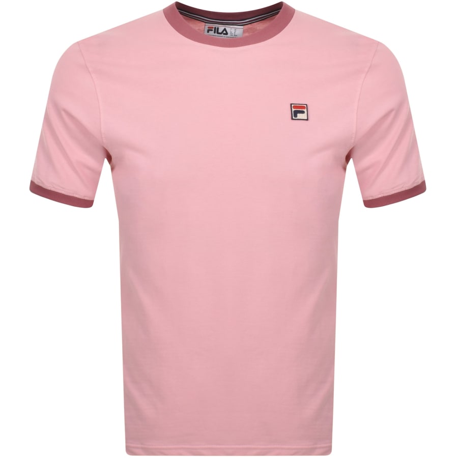 Fila Vintage Marconi T Shirt Pink Mainline Menswear Australia